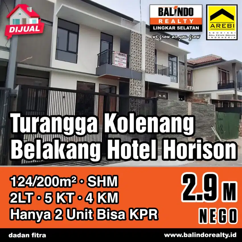 Rumah Baru Siap Huni Turangga Tengah Kota