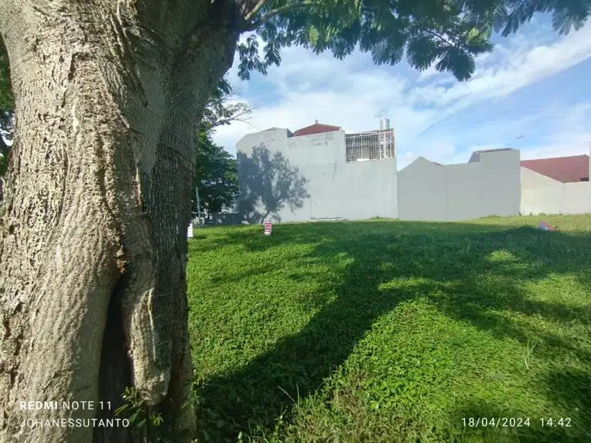 Tanah Strategis Banget Villa Taman Telaga Citraland Depan Merlion