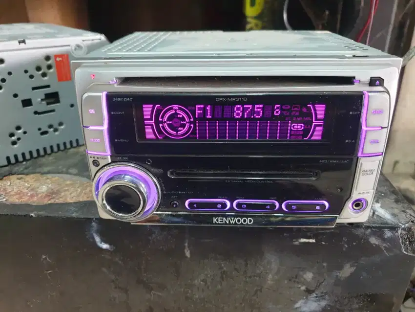Head unit mp3 radio cd original ex daihatsu terios kenwood dpx-mp3110