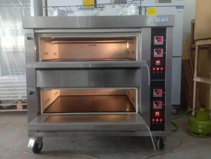 Oven deck SHM, 2 deck, muat 4 tray (40x60cm) / SHM-40A