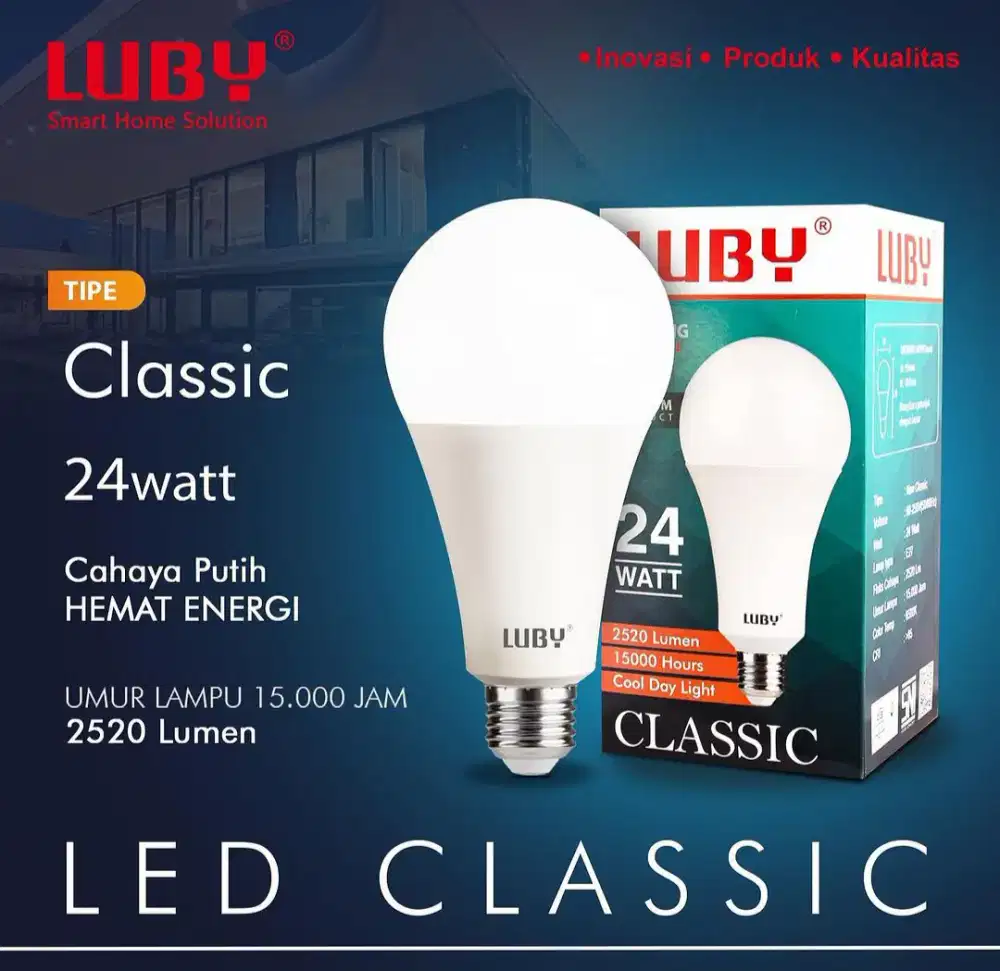 Lampu LED LUBy 24watt