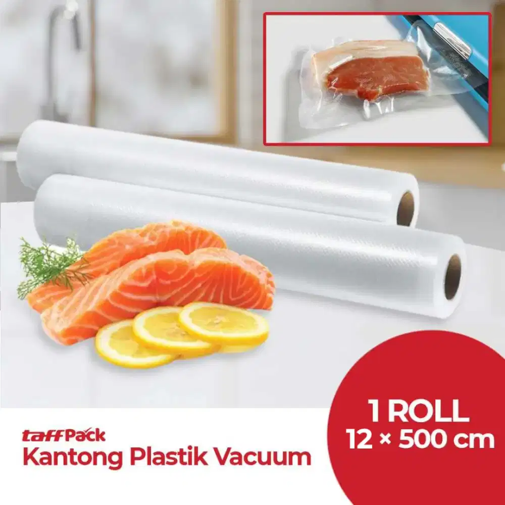 Plastik Embos Vacum Sealer Makanan 12 x 500cm