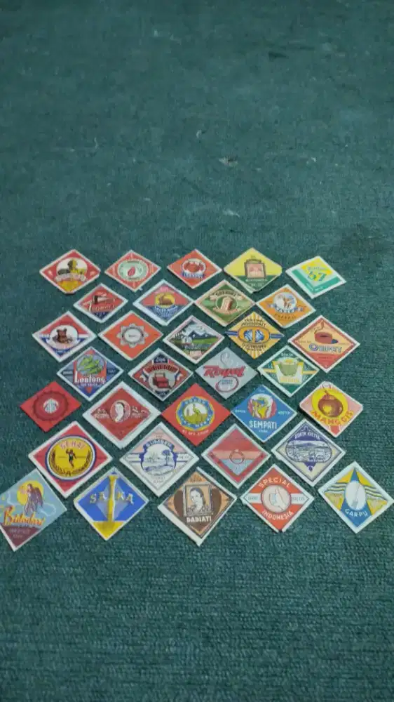 Vintage cap kemasan jadul