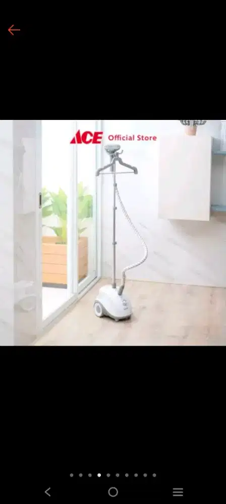 Setrika Uap Pakaian merk Salav Pakaian Gs70-Bj - Abu-Abu