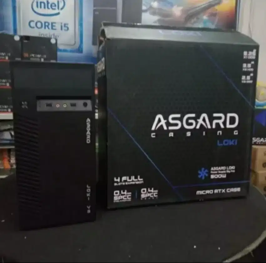 PC RAKITAN  I5 RAM 8 GB SSD 240 GB HDD 500 GB ALL NEW