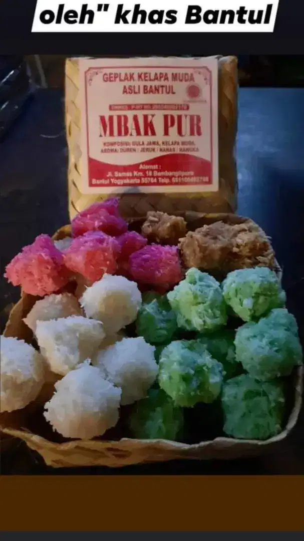 Geplak Kelapa Muda