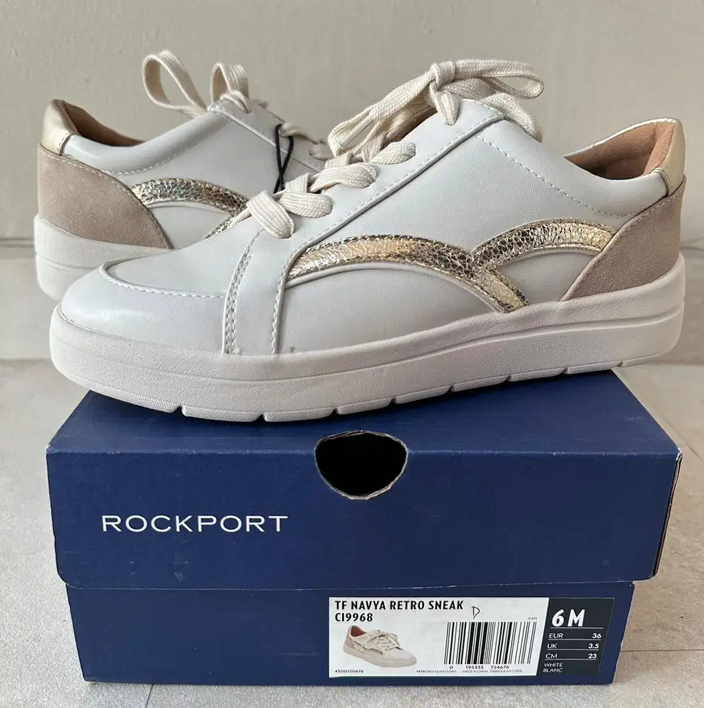 Sepatu / Shoes/ sneakers Rockport  Navya Retro 100% authentic & new