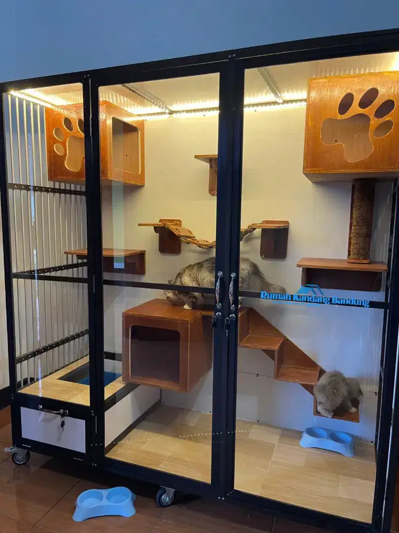 Cat Room Kandang Kucing alumunium