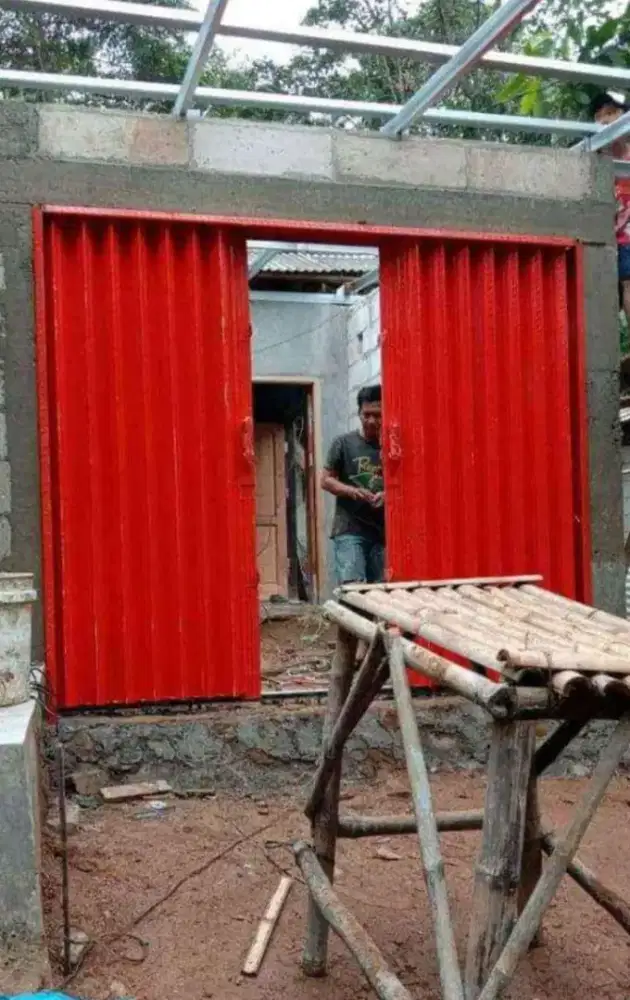 Follding gate  rolling door murah berkualitas
