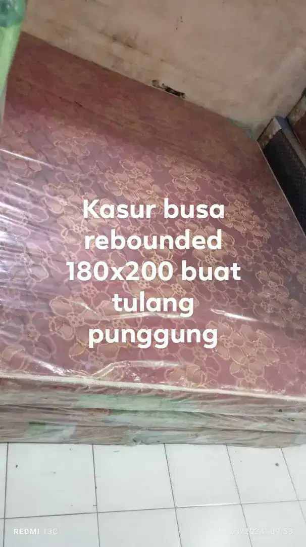 Kasur busa rebounded gmw foam 180*200
