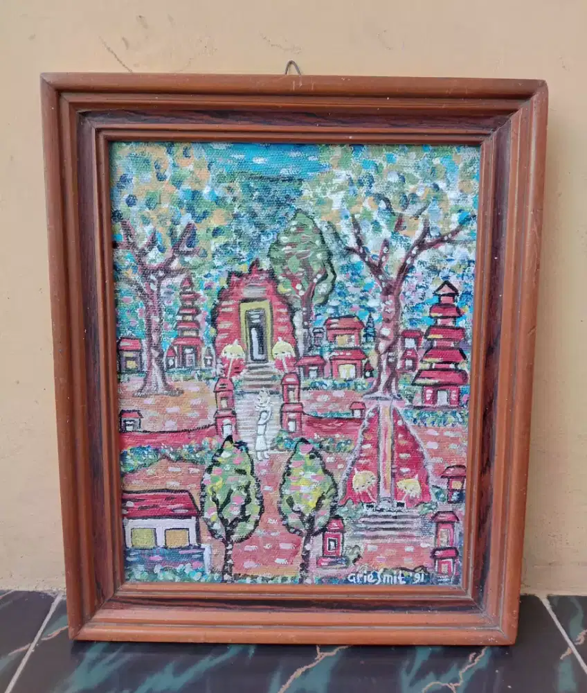 Lukisan Karya Arie Smit Tahun 1991