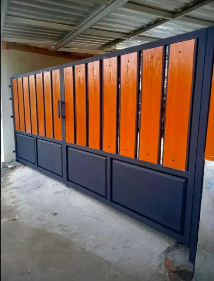 Pintu pagar grc termurah