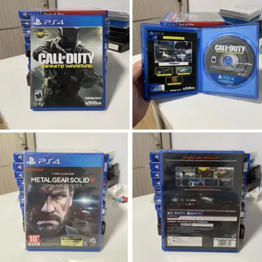 BD / KASET PS4 - Call of Duty: Infinite Warfare & Metal Gear Solid V