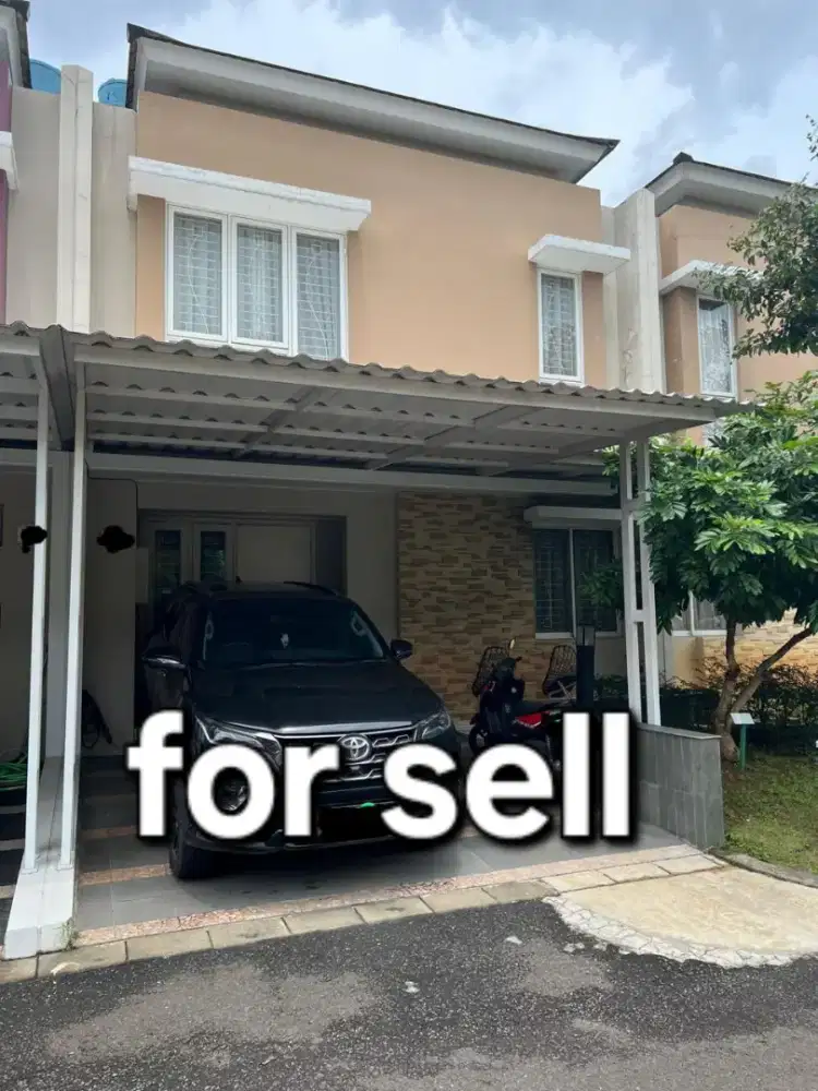 Di jual rumah cluster thomson gading serpong