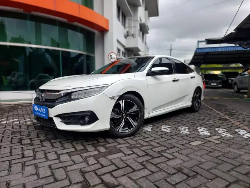 [ OLXmobbi ] Honda Civic 1.5 Turbo Bensin AT 2016 Putih WYUA