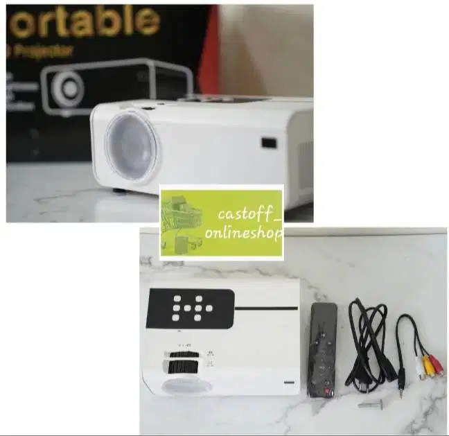 Jual Murah - Smart Mini Projector Aera G86S - Android 10 Manual Focus