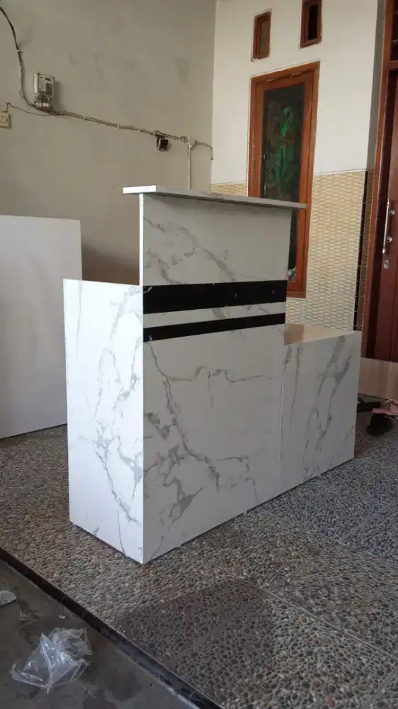 Meja kasir Laundry | 130x40x110cm