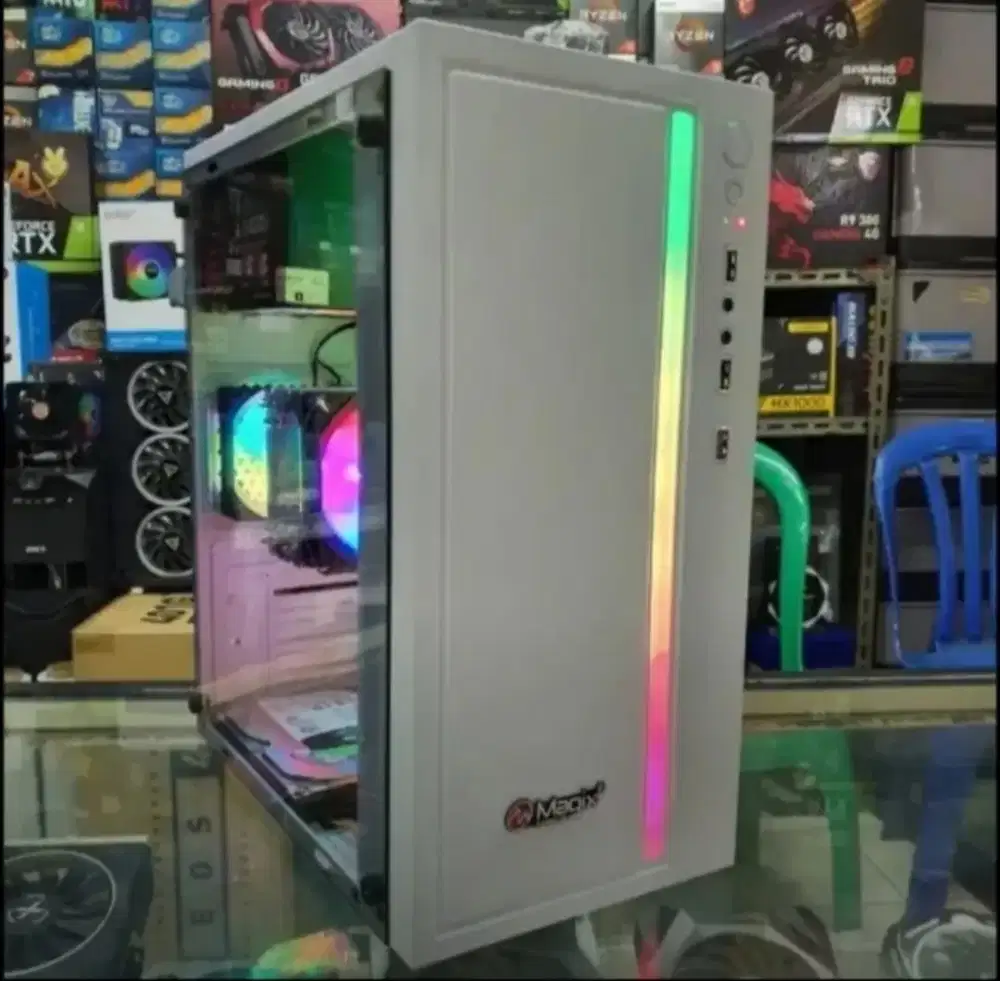 PC gaming Core i7-6700+GTX1060 6GB+RaM 16GB+SSD 256GB+HD 500GB_editing