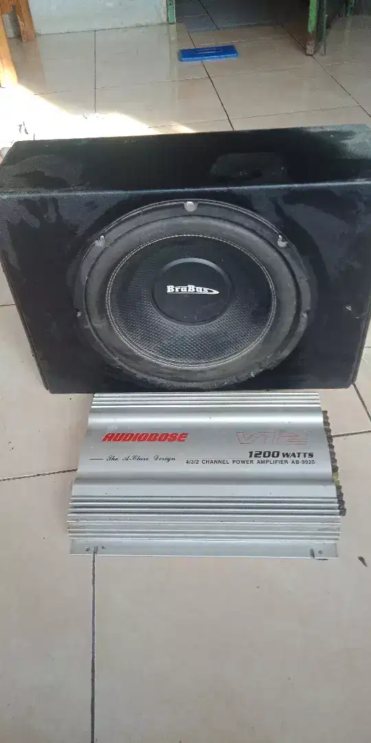 BISMILLAH... DIJUAL CEPAT SPEAKER DAN AMPLIFIER