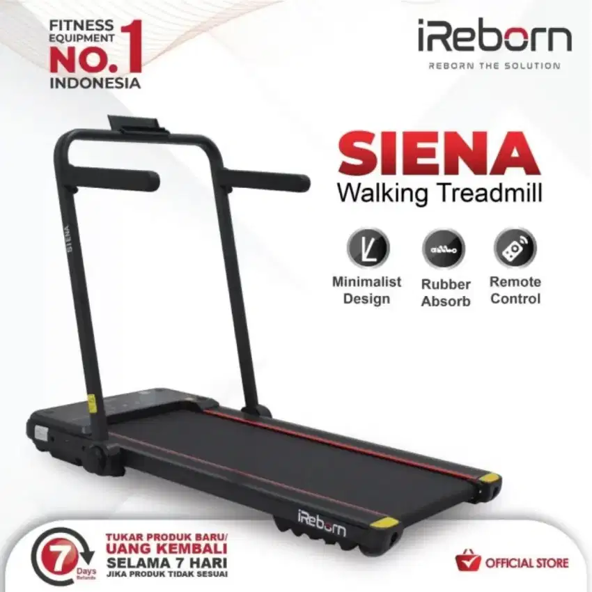 Alat Fitness Treadmill Elektrik Siena Ireborn