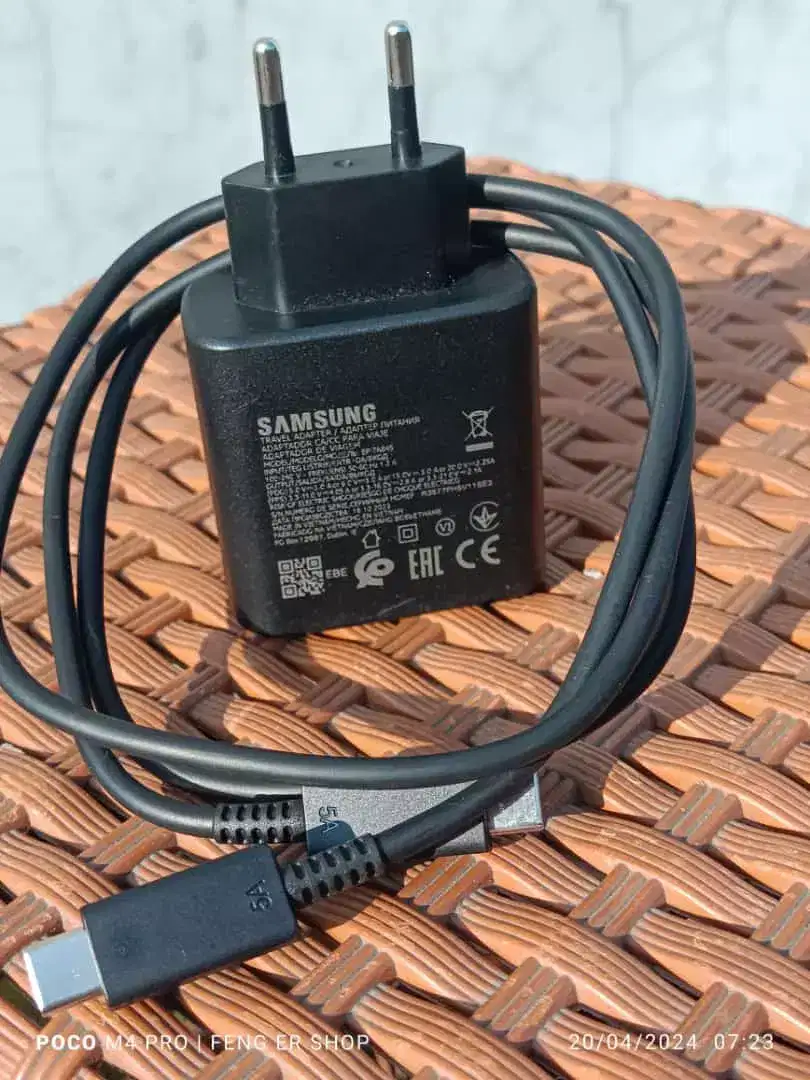 Charger Ori Samsung 45W ( SUPER FAST CHARGING )