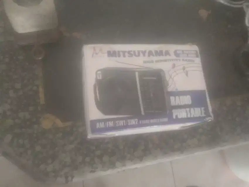 di jual radio portable merk mitsuyama