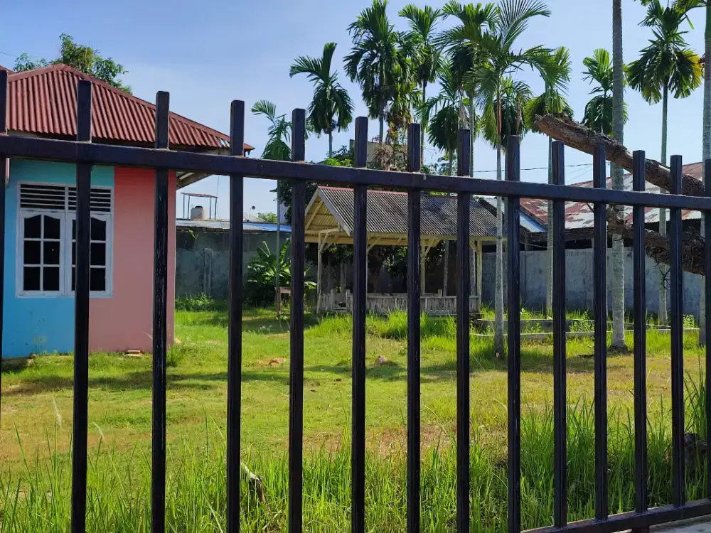 Dijual Tanah Rata Luas + Rumah Cocok untuk Gudang maupun pribadi