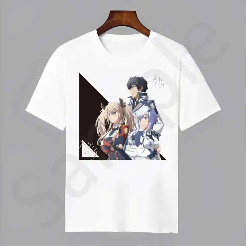 Kaos Putih Maou Gakuin no Futekigousha Anos Voldigoad Sasha Misha Baju