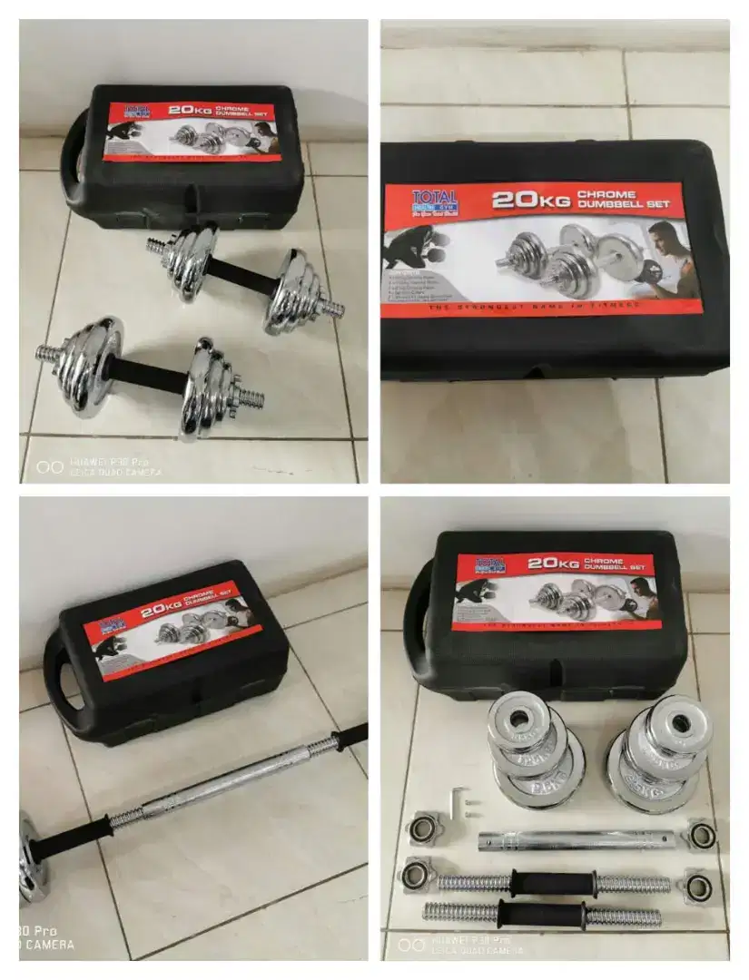 jual dumbel set 20 kg