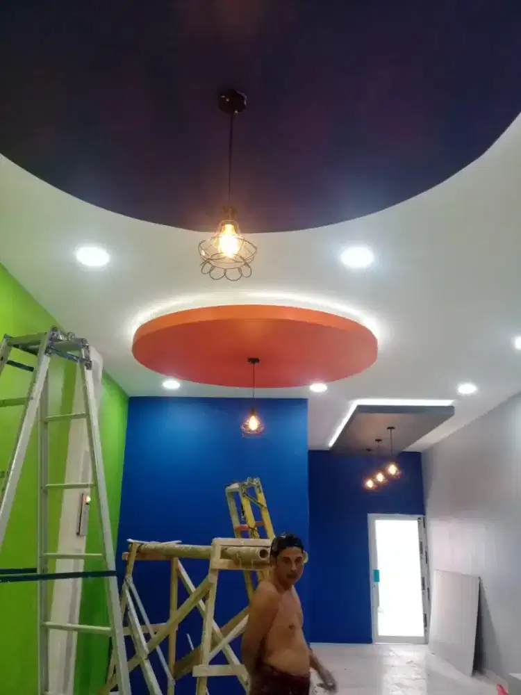 Erka gypsum Bandung pasang plafon gypsum pvc grc renov murah terdekat