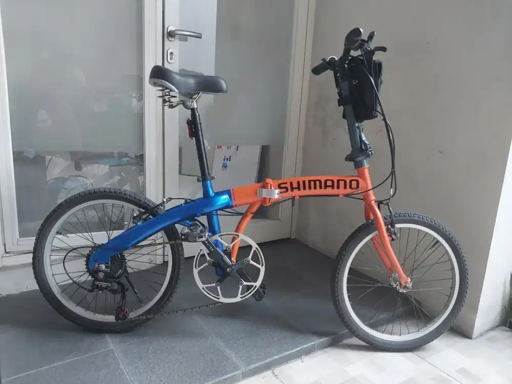 Sepeda lipat 20in - seli custom