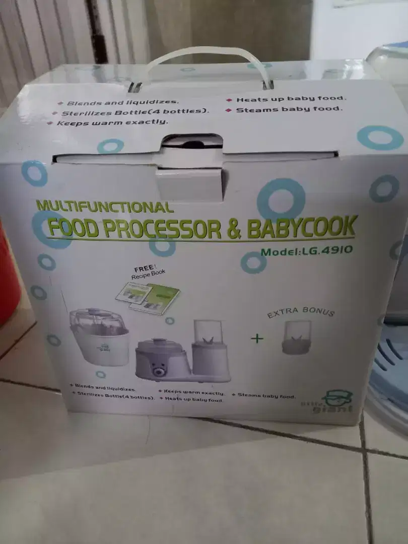 Di  jual  food  processor &  baby  cook