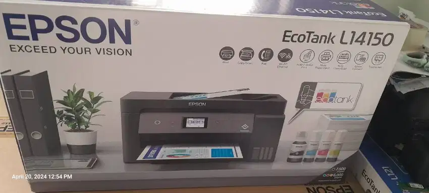 Printer A3 Epson L14150 multifungsi new garansi resmi