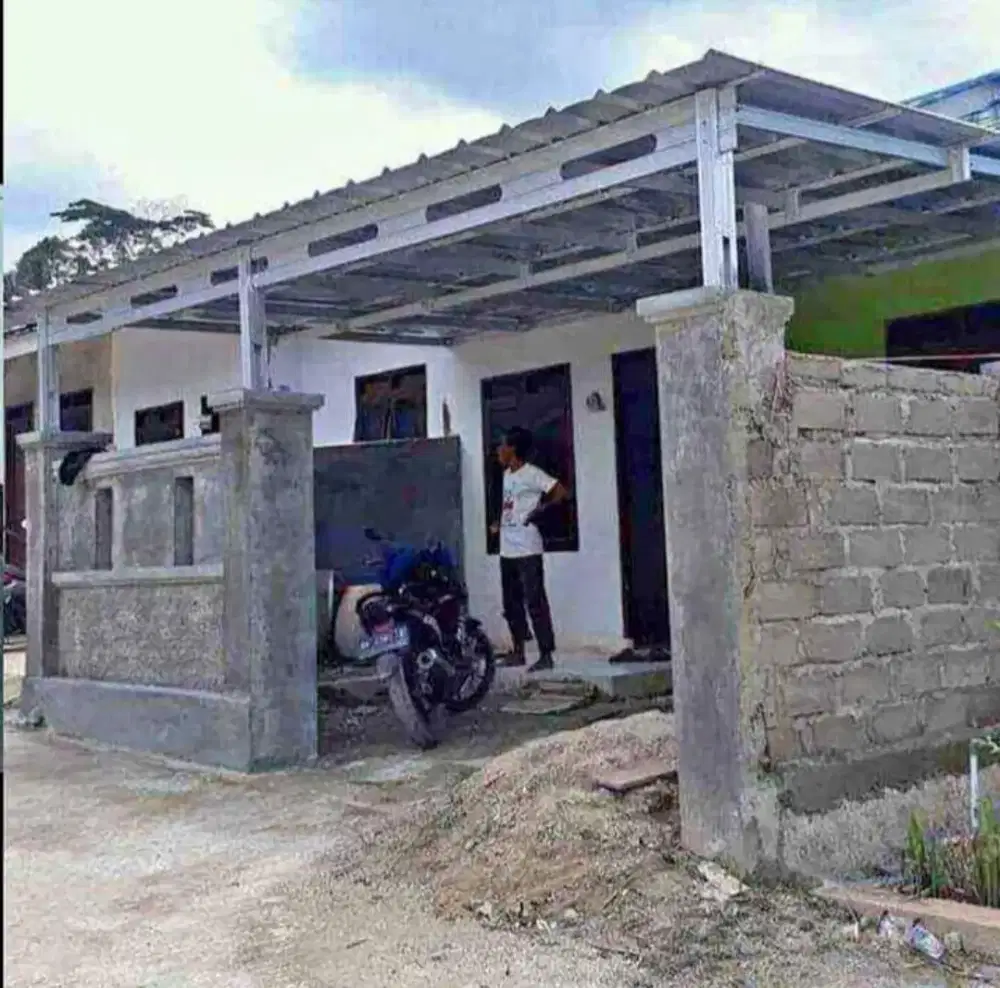 Kanopi baja ringan terpasang