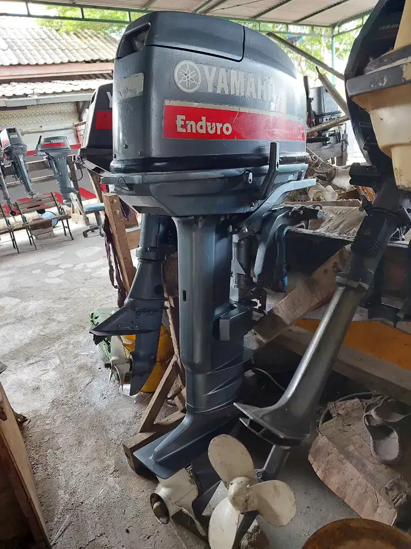 Mesin tempel yamaha 25pk kapsul model baru