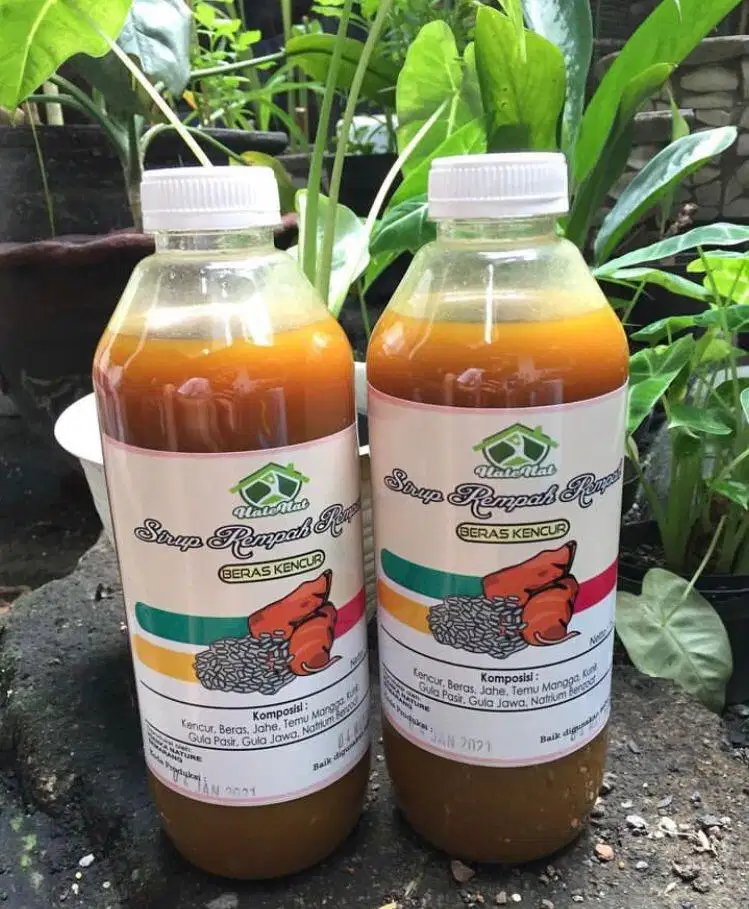 Sirup Beras Kencur 1 liter