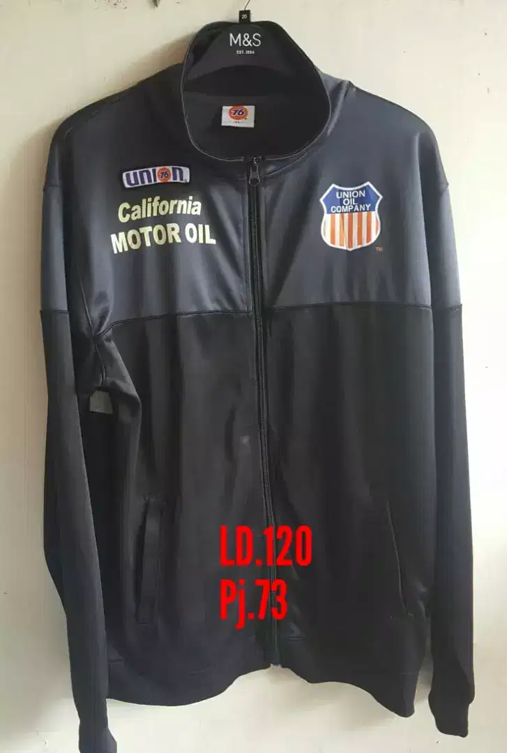 Jaket tracktop Vintage Oli Union 76