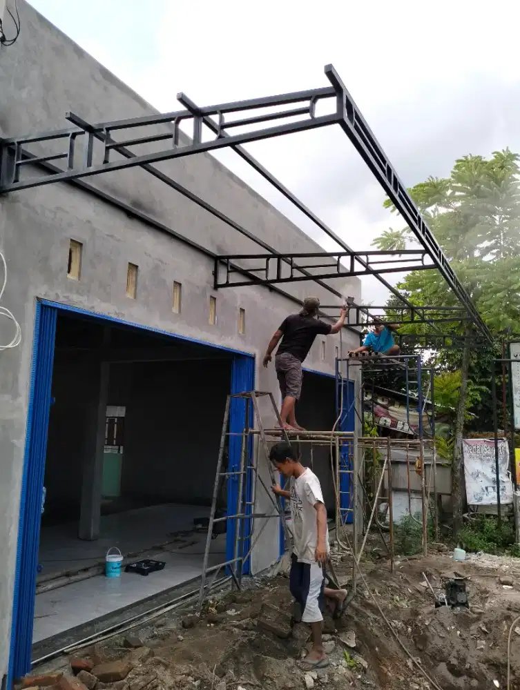 Pintu foldinggate murah bergaransi