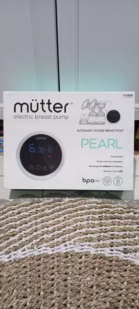 Mutter PEARL Breastpump Portable Chargeable Pompa ASI