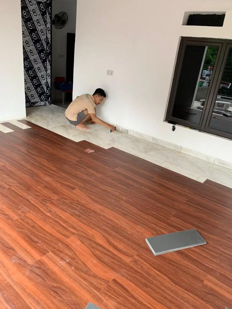 Lantai vinyl kayu termurah