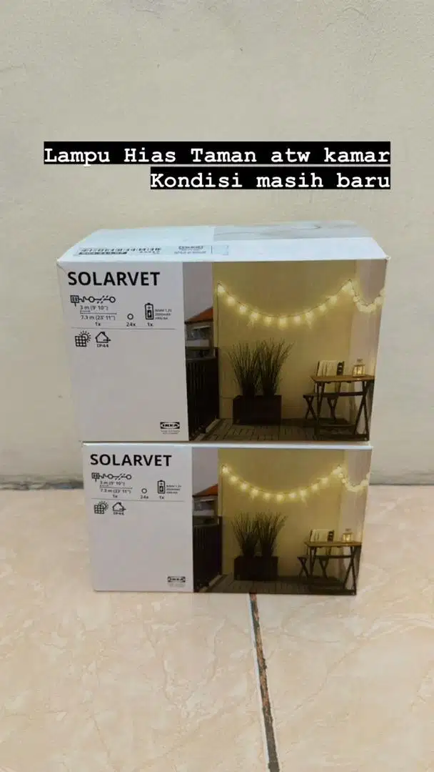 Lampu hias serba guna