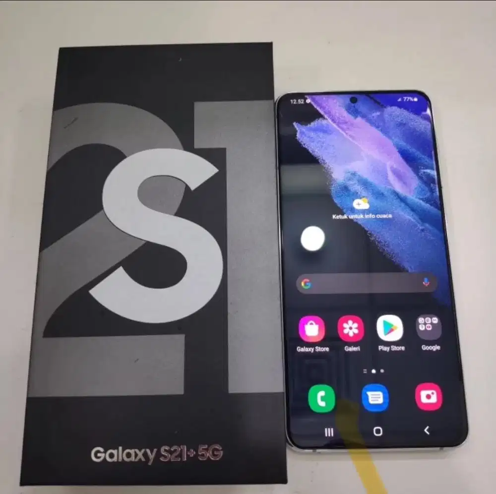 Samsung Galaxy S21 plus 5G 8/256GB Second Fullset Garansi Resmi SEIN