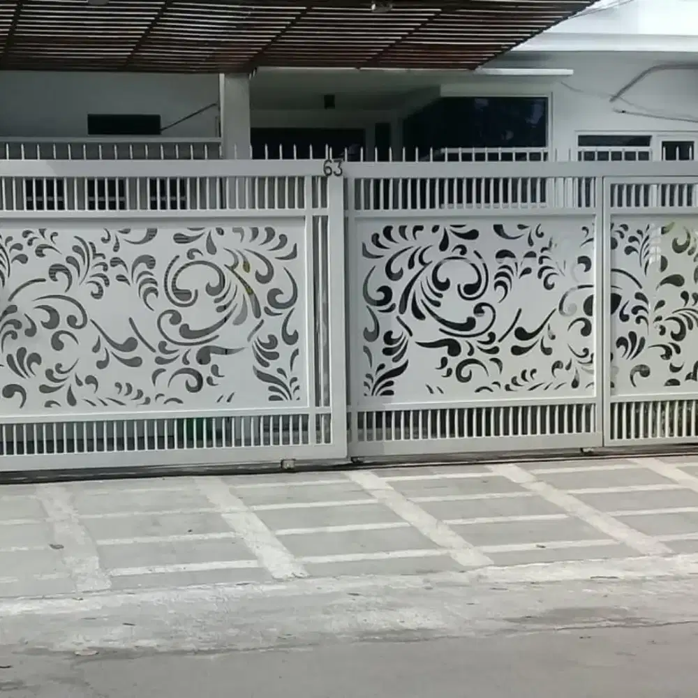 Jasa pembuatan kanopi pagar plapon renovasi di Candi