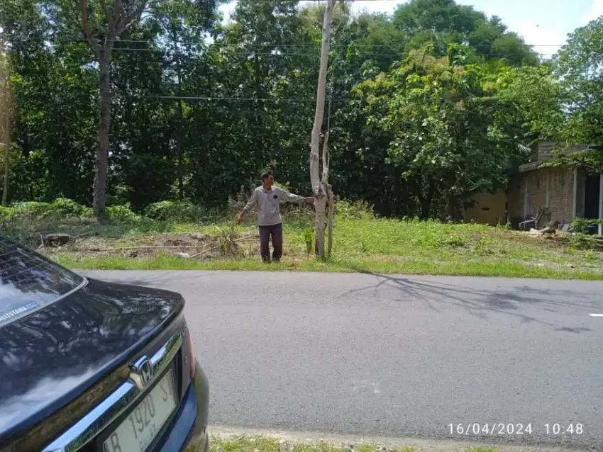 Tanah strategis mangku jln. Protokol sertifikat siap tinggal AJB