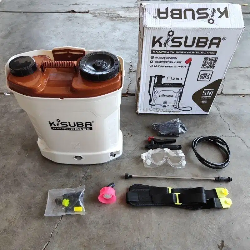 SPRAYER ELEKTRIK 16 LITER KISUBA TERBAIK KB 16 E