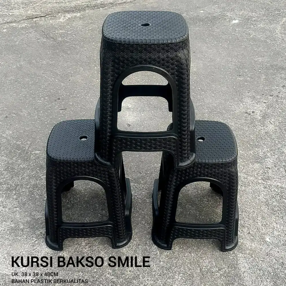 Kursi Baso Merk Smile Anyaman