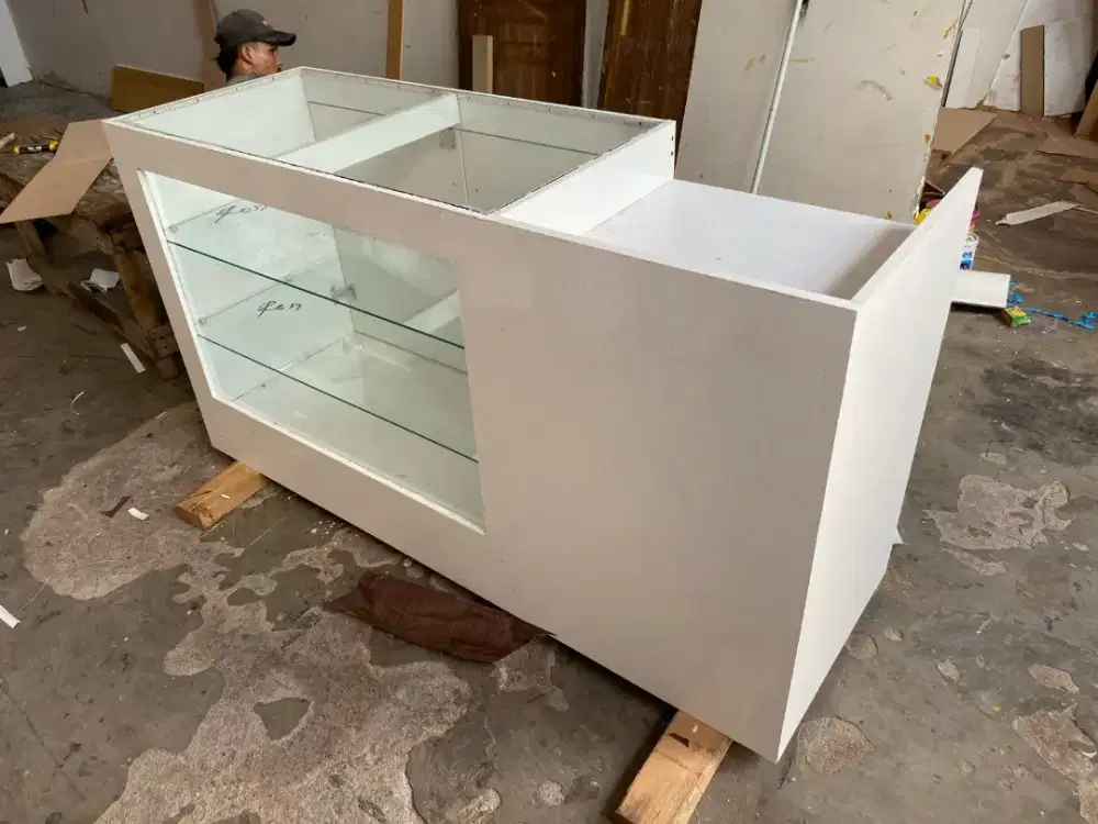 Meja kasir minimalis | 150x50x80cm