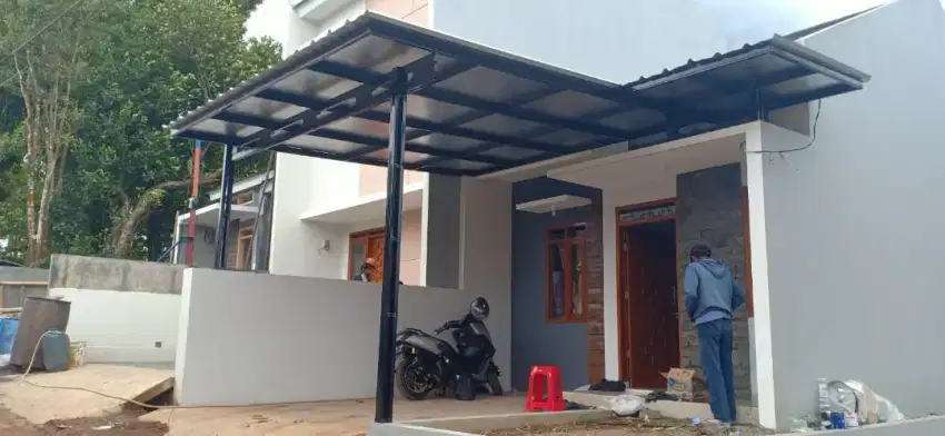Jasa pasang kanopi&rangka atap baja ringan