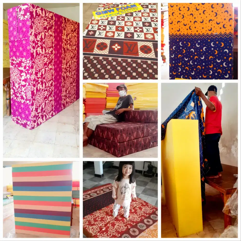 Kasur Spon Viral Anti Kempes Harga Pabrik