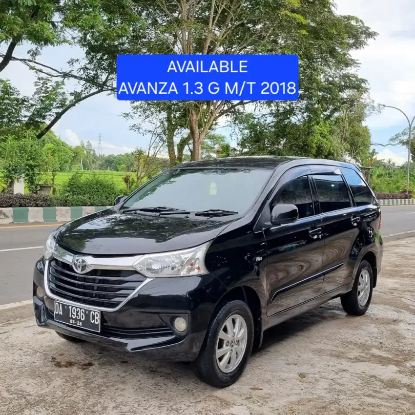 Toyota Avanza G M/T 2018